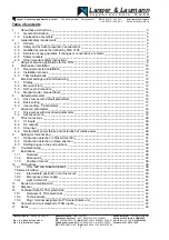 Preview for 3 page of Langer & Laumann TSG 400 Operating Instructions Manual