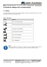 Preview for 12 page of Langer & Laumann TSG 400 Operating Instructions Manual