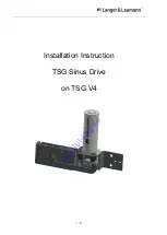 Langer & Laumann TSG Sinus Drive Installation Instruction предпросмотр