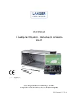 LANGER EMV-Technik ESA1 User Manual предпросмотр