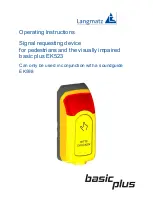 Preview for 1 page of Langmatz basic plus EK523 Operating Instructions Manual