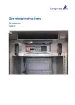 Предварительный просмотр 1 страницы Langmatz EK890 Operating Instructions Manual