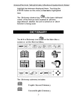 Preview for 7 page of Language Teacher E780T User Manual