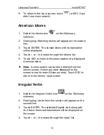 Предварительный просмотр 10 страницы Language Teacher E780T User Manual