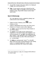 Preview for 11 page of Language Teacher E780T User Manual