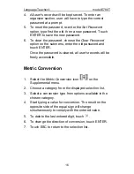 Preview for 16 page of Language Teacher E780T User Manual