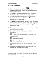 Preview for 22 page of Language Teacher E780T User Manual