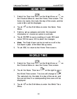 Preview for 30 page of Language Teacher E780T User Manual