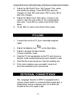 Preview for 31 page of Language Teacher E780T User Manual