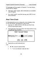 Preview for 60 page of Language Teacher ES400T User Manual