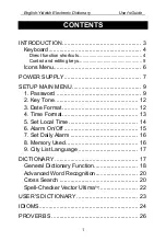 Language Teacher EY200D User Manual preview