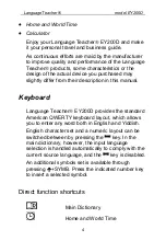 Preview for 4 page of Language Teacher EY200D User Manual