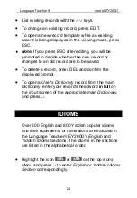 Preview for 24 page of Language Teacher EY200D User Manual