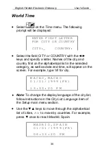 Preview for 35 page of Language Teacher EY200D User Manual