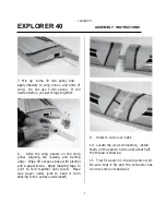 Preview for 5 page of Lanier R/C EXPLORER 40 Assembly Instructions Manual