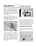 Preview for 11 page of Lanier R/C EXPLORER 40 Assembly Instructions Manual