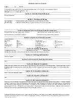 Preview for 2 page of Lanier Black Print Cartridge for M3110 / 3120 491-0273 Material Safety Data Sheet