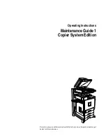 Preview for 4 page of Lanier Copier System Edition Operating Instructions Manual