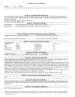 Preview for 2 page of Lanier CP- 341 Material Safety Data Sheet