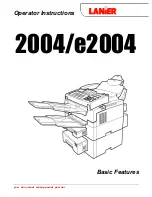 Lanier e2004 Basic Features preview