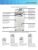 Preview for 5 page of Lanier LD316 Brochure & Specs