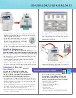 Preview for 4 page of Lanier LD433B Brochure & Specs