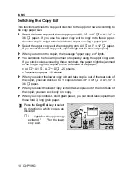 Preview for 18 page of Lanier LW 210 Operating Instructions Manual