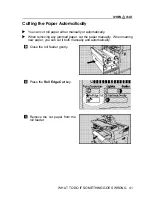 Preview for 49 page of Lanier LW 210 Operating Instructions Manual