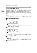 Preview for 20 page of Lanier Printer Unit Type 40 RCP40 Operating Instructions Manual