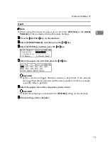 Preview for 21 page of Lanier Printer Unit Type 40 RCP40 Operating Instructions Manual