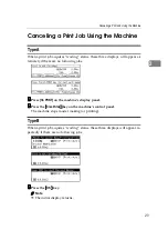 Preview for 35 page of Lanier Printer Unit Type 40 RCP40 Operating Instructions Manual