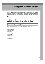 Preview for 45 page of Lanier Printer Unit Type 40 RCP40 Operating Instructions Manual