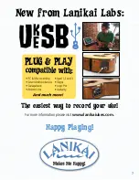 Предварительный просмотр 7 страницы Lanikai Labs TunaUke Ukulele Operation Manual