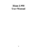 Preview for 1 page of Lanix Ilium L950 User Manual