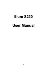 Предварительный просмотр 1 страницы Lanix Ilium S220 User Manual