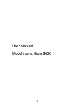 Preview for 1 page of Lanix Ilium S620 User Manual