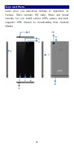 Предварительный просмотр 4 страницы Lanix L1100 Manual