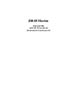 Lanner electronics EM-551Series Manual preview
