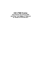 Preview for 1 page of Lanner electronics IAC-F694 Series Manual