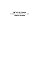 Предварительный просмотр 1 страницы Lanner electronics IAC-F695 Series Manual