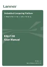 Preview for 1 page of Lanner EAI-I130 User Manual