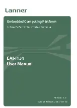 Preview for 1 page of Lanner EAI-I131 User Manual