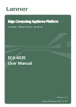 Lanner ECA-4025 User Manual preview