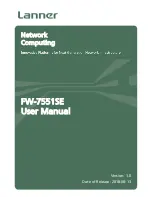 Preview for 1 page of Lanner FW-7551SE User Manual