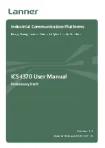 Lanner ICS-I370 User Manual preview