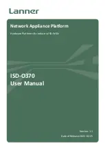 Lanner ISD-O370 User Manual preview
