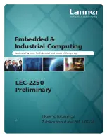 Lanner LEC-2250 User Manual preview
