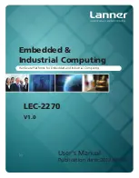 Lanner LEC-2270 User Manual preview