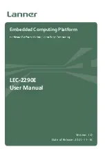 Preview for 1 page of Lanner LEC-2290E User Manual