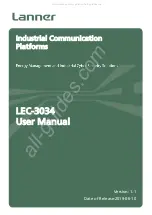 Preview for 1 page of Lanner LEC-3034 User Manual